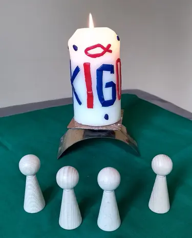 Kindergottesdienstkerze